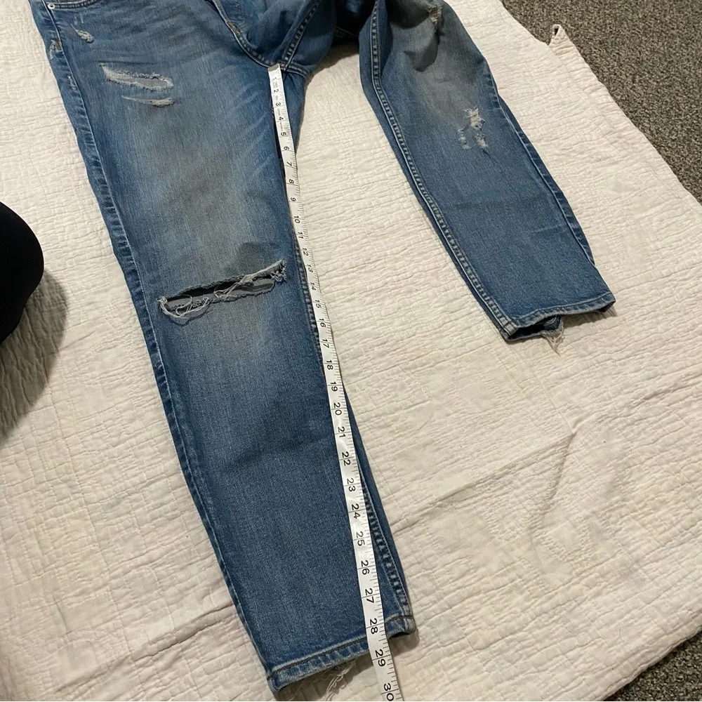 H&M &Denim Men’s 33 Waist Vintage Skinny Destroyed Distressed Used Condition